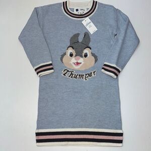 🔥GAP Blue and Black Casual Dress with Playful Design